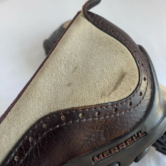 MERRELL Plaza Bandeau Women Mary Jane Slip On Leather Shoes w/Lynco Insole Sz 10 - Picture 9 of 16